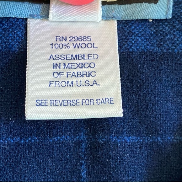 Pendleton Vtg Virgin Wool Jacket Womens Large Plaid Button Collar 49er Heritage - Picture 5 of 8